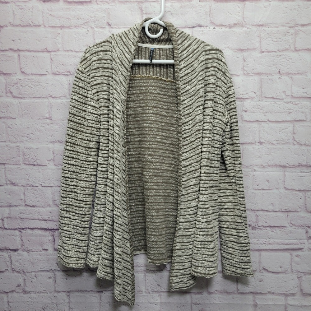 Kuhl Viva Wrap Open Knit‎ Cardigan Sweater Womens M Textured Cabinwear Hiking